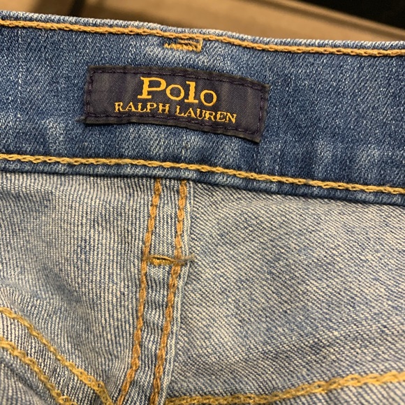 “Tompkins” Distressed Cropped Skinny Jeans { Polo Ralph Lauren } - Picture 8 of 14